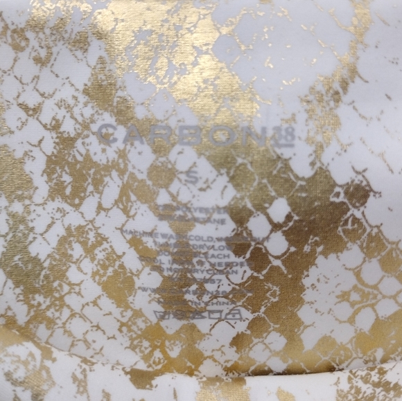 Carbon38 Metallic Snake High Rise Legging - Picture 6 of 6